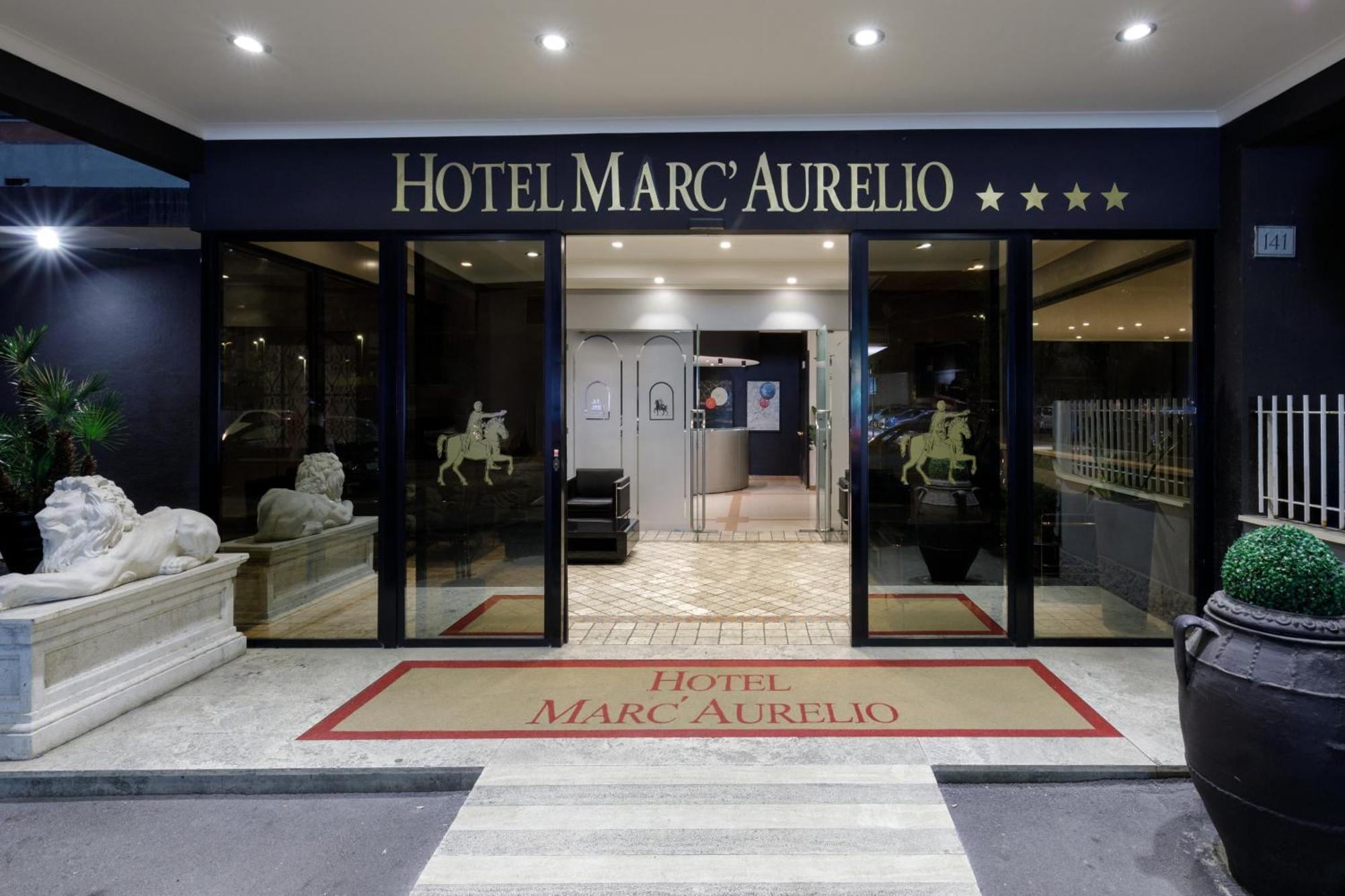 רומא Hotel Marc'Aurelio מראה חיצוני תמונה